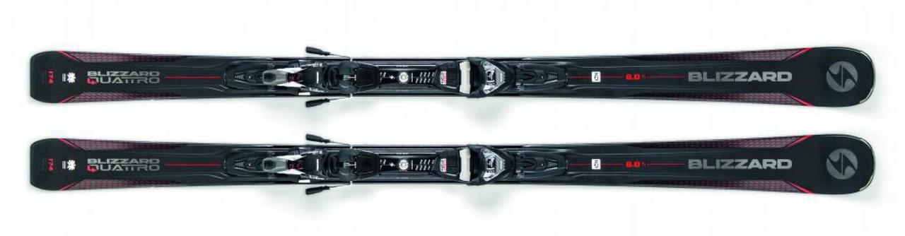 Blizzard Quattro 8.0 Ti + binding TPX 12 DEMO, black/anthracite