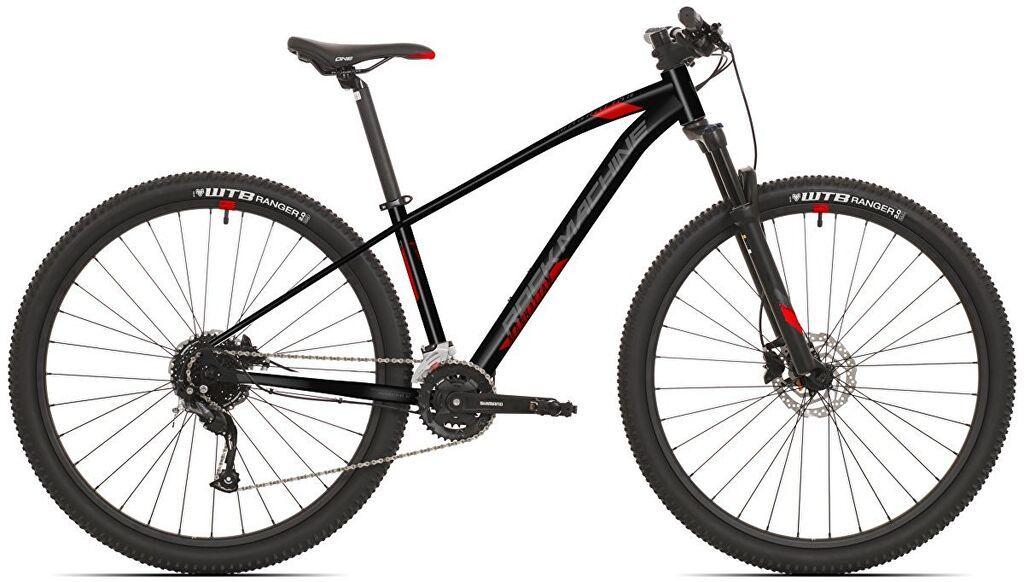 Rockmachine Manhattan 70-29 mat black/dark grey/dark red