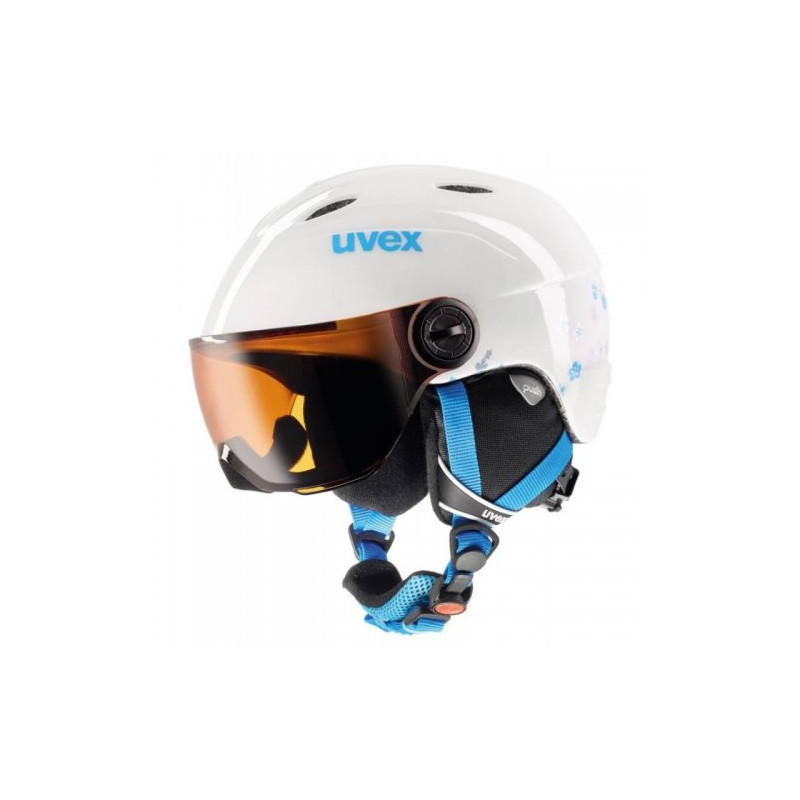 UVEX  Jun.Visor White - turquoise