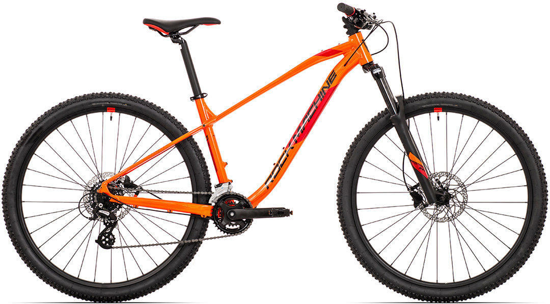 Rockmachine Blizz 10-29 gloss neon orange/dark red/black