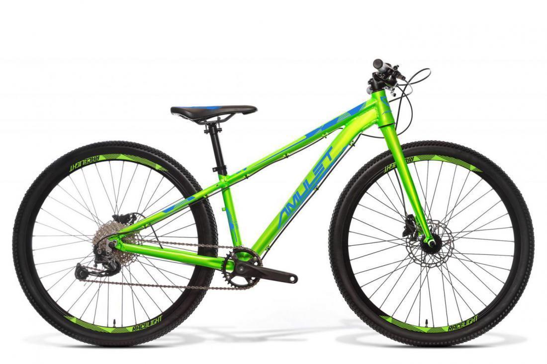 Amulet Horské kolo Amulet Tomcat 1.9, light green metalic/blue shiny, 27,5, XS, 2022