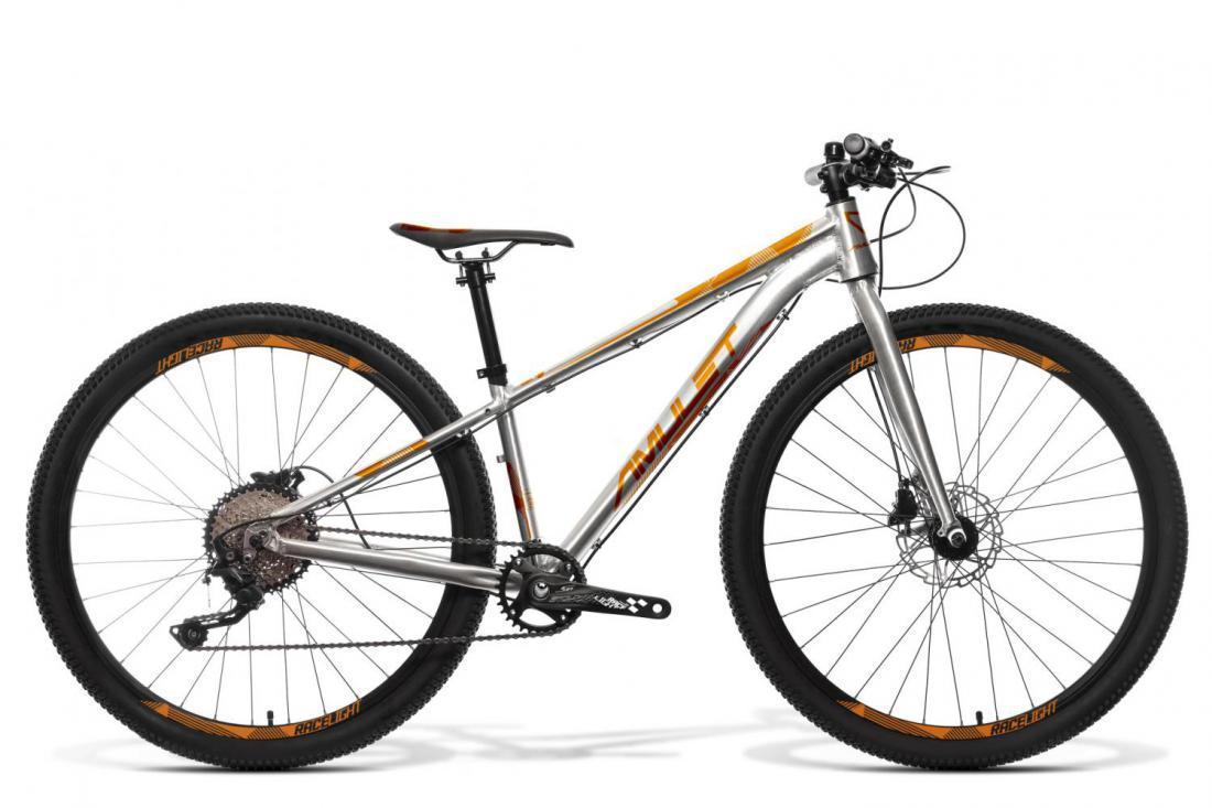 Amulet Horské kolo Amulet YOUNGSTER 1.10 27,5" alu brushed transparent/orange shiny 2022