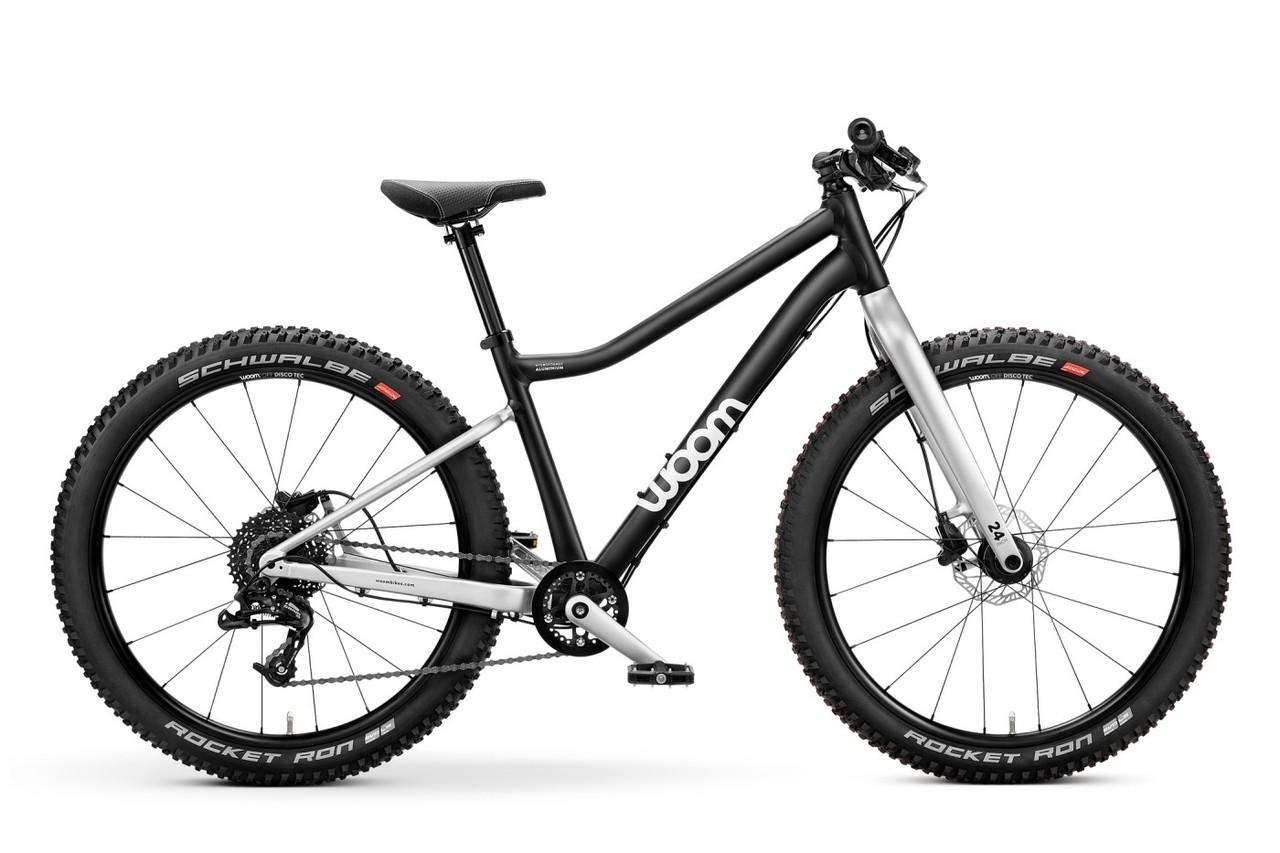 Woom Dětské kolo WOOM 5 OFF Black/silver 2023