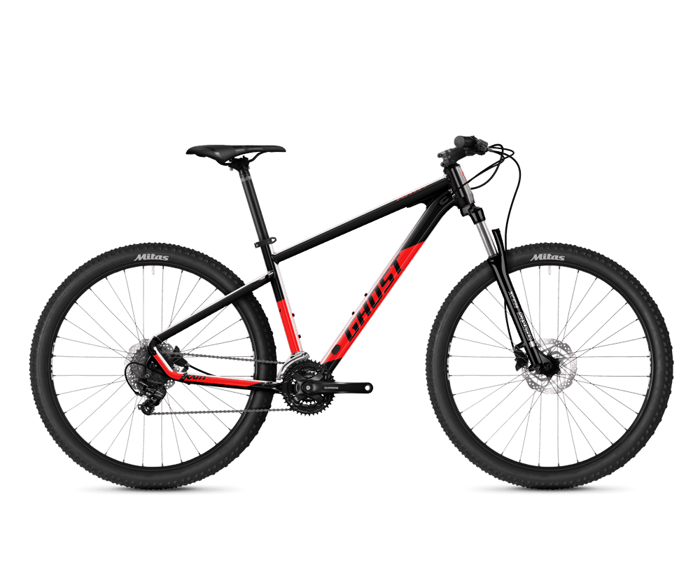 Ghost  Kato Base 27,5 Black / Red Gloss