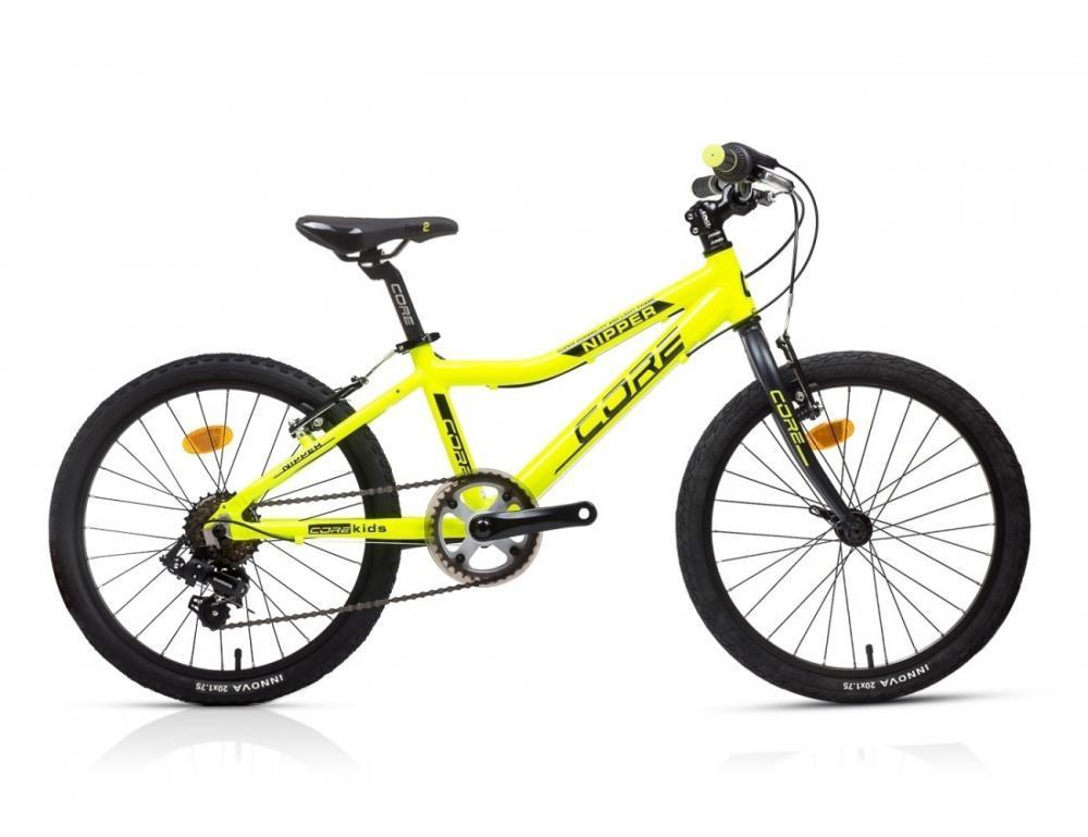 DĚTSKÉ KOLO CORE NIPPER AL 16", TORPÉDO, REFLEXNÍ ŽLUTÁ 2023 INNOVA