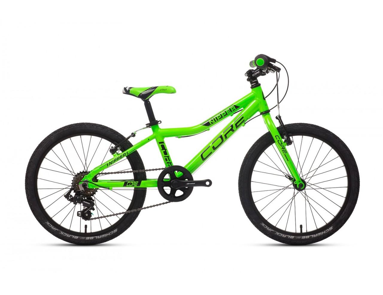 DĚTSKÉ KOLO CORE NIPPER 20", REVO-6, zelený 2023