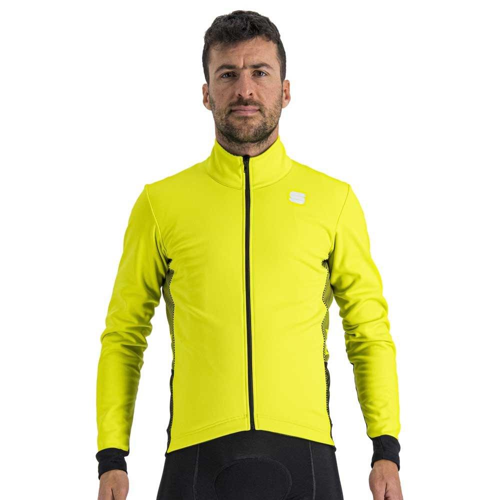 Sportful Neo Softshell Jacket - Pánská Bunda na kolo - žlutá