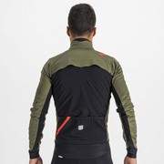 PÁNSKÁ CYKLISTICKÁ BUNDA SPORTFUL FIANDRE WARM JACKET - KHAKI