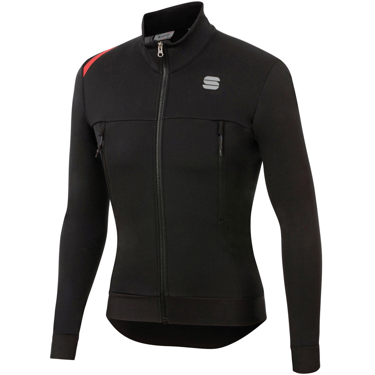 PÁNSKÁ CYKLISTICKÁ BUNDA SPORTFUL FIANDRE WARM JACKET - ČERNÁ