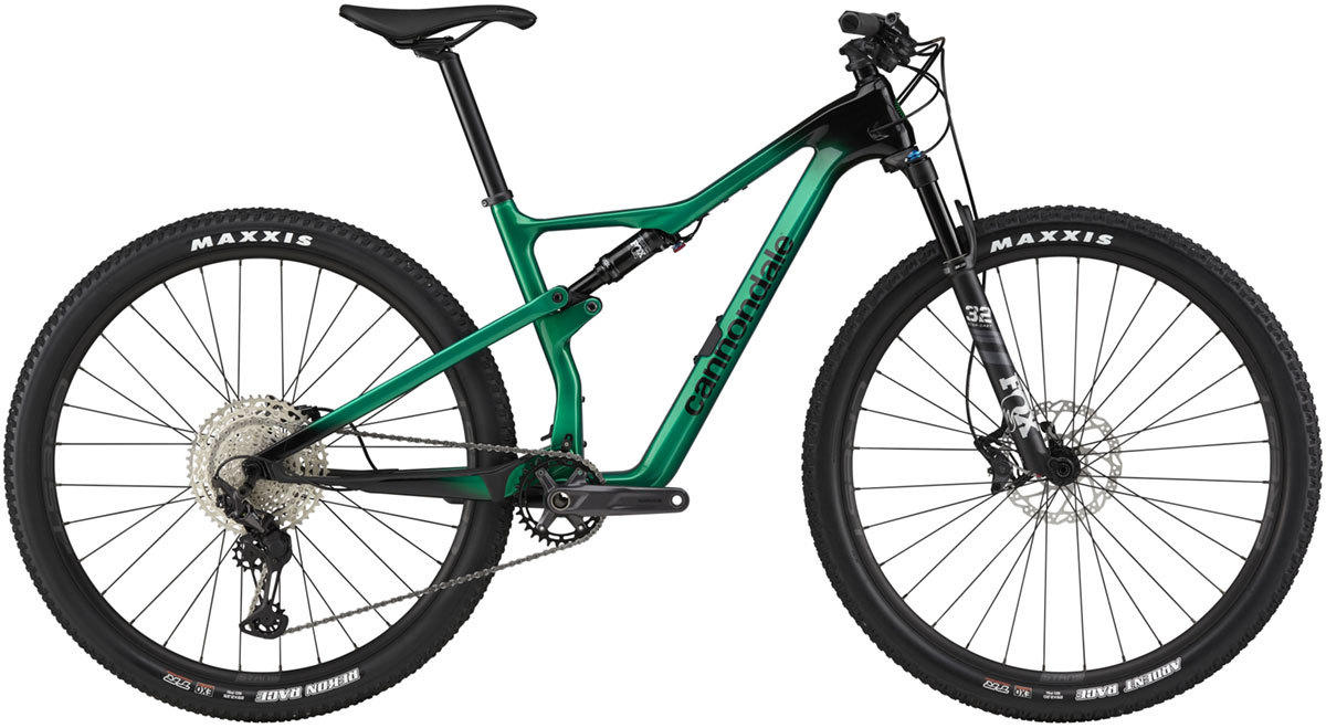 Celoodpružené kolo CANNONDALE Scalpel Carbon 4 29" green 2023