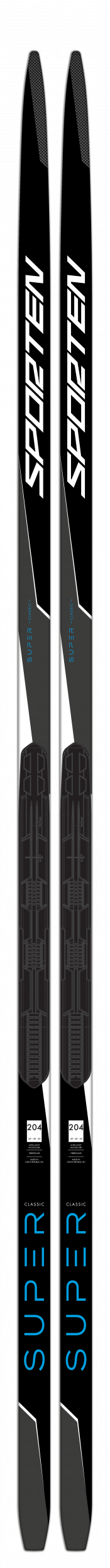 Běžecké lyže Sporten SUPER CLASSIC black + Vázání Rottefela NIS TOURING AUTO CLASSIC 2024