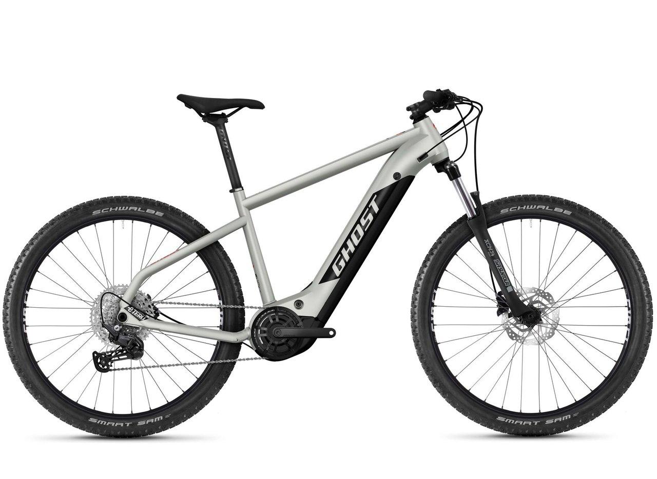 Horské elektrokolo Ghost E-Teru Universal Y630 - Pearl Light Grey / Black Matt 2023