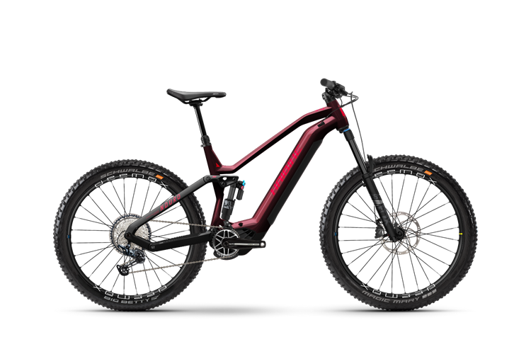 Celoodpružené elektrokolo Haibike Nduro 7 2024 tuscan/black