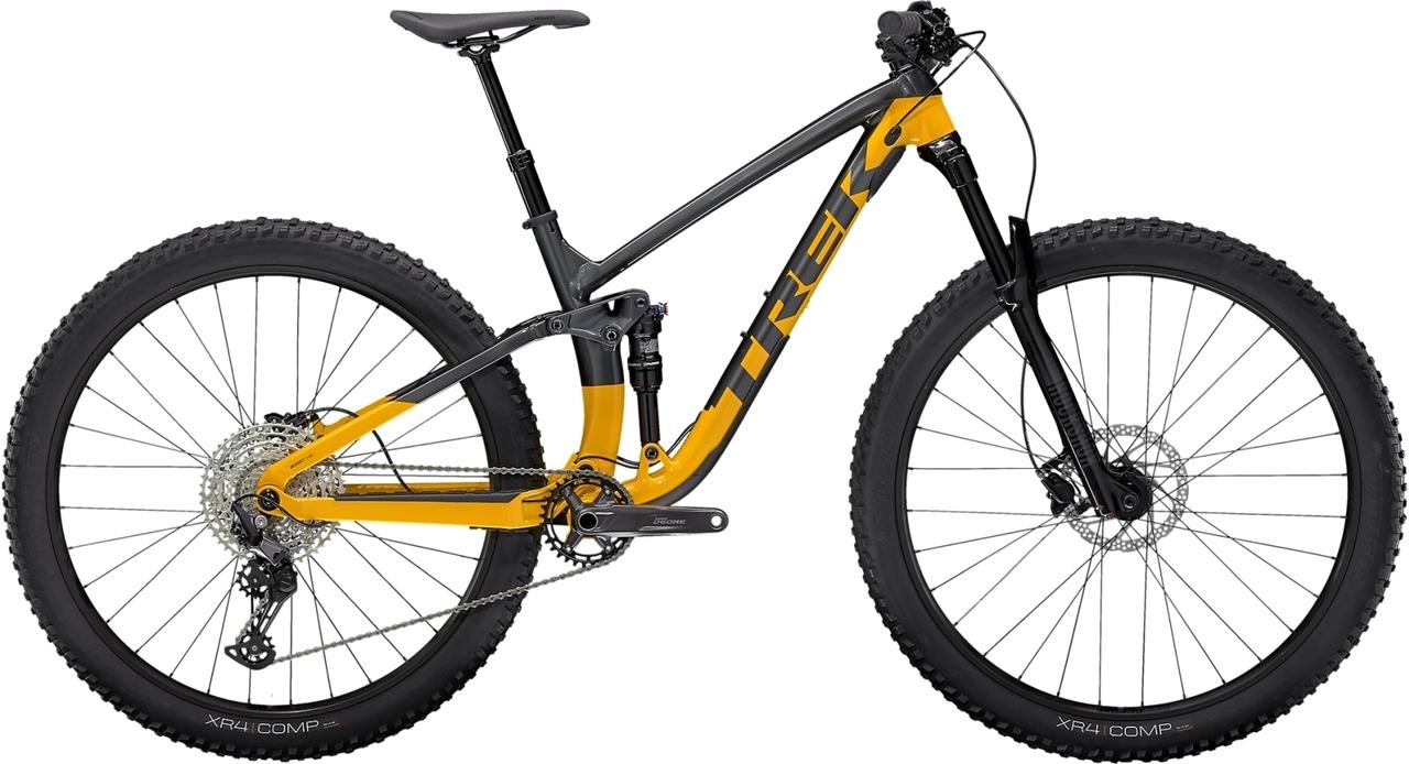 Celoodpružené horské kolo Trek Fuel EX 5 - lithium grey/marigold 2024