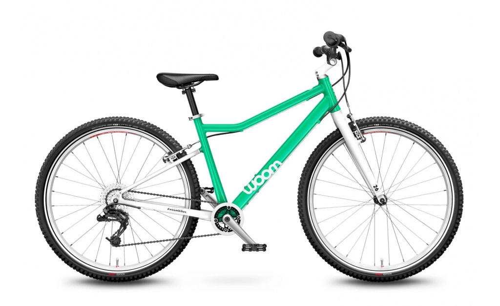 DĚTSKÉ LEHKÉ KOLO  Woom 6 Mint green 26" 2024