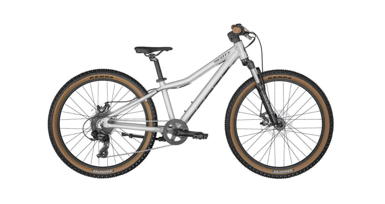 Dětské kolo SCOTT SCALE 24 DISC SILVER 2024