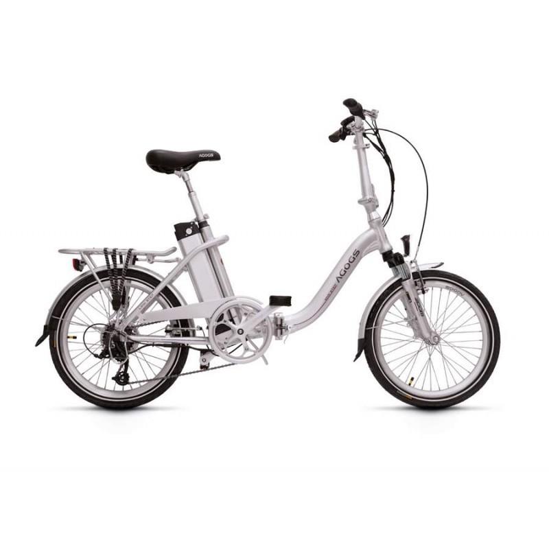 Skládací elektrokola AGOGS LowStep silver 2024