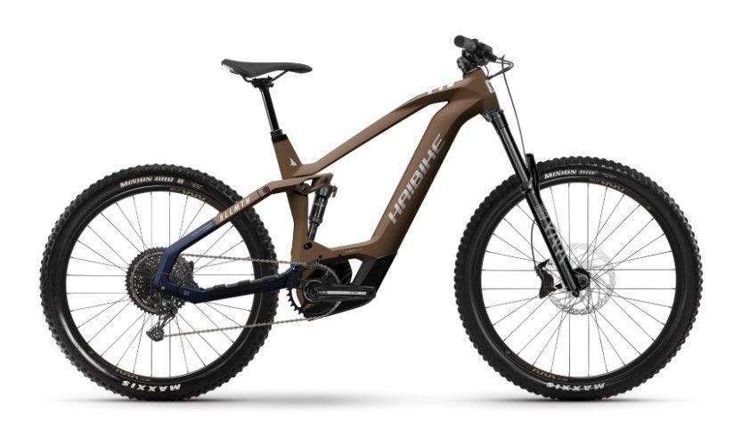 Haibike Celoodpružené elektrokolo Haibike AllMtn CF 8 2024 choco