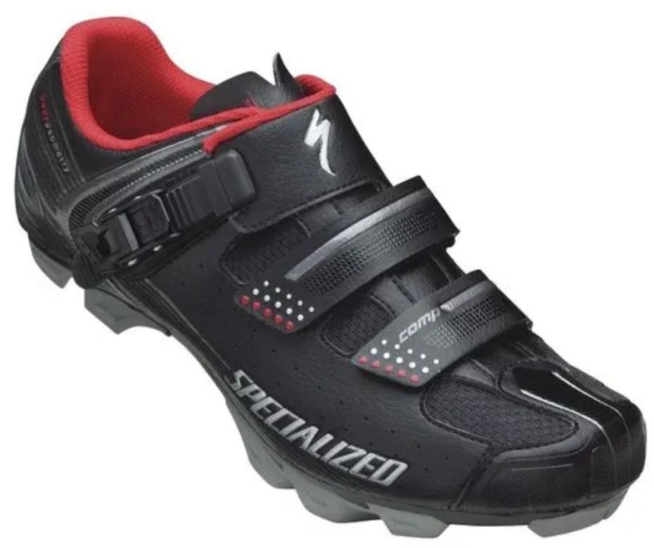 Cyklistické tretry  Specialized comp black/red, vel. 37