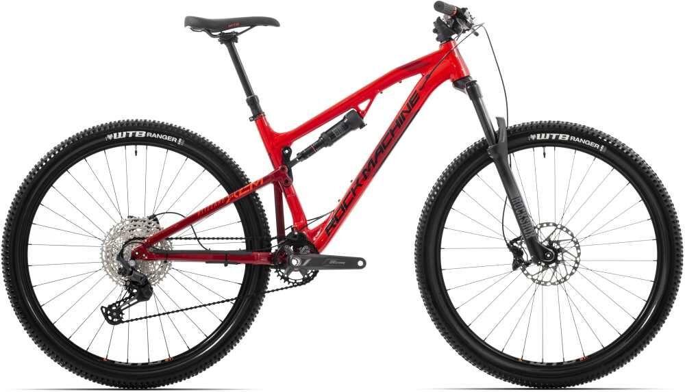 Celoodpružené horské kolo ROCK MACHINE Blizzard XCM 30-29 Red/Crimson - M