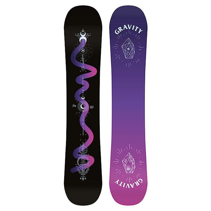 Dámský snowboard Gravity Sirene Black - 148
