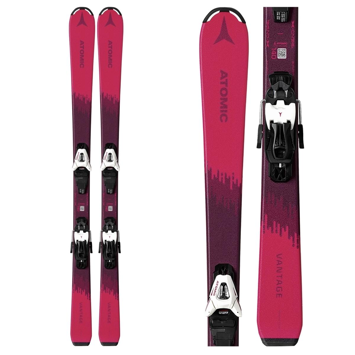 Dětské lyže Atomic Vantage Girl X + C4, 110, 120cm   